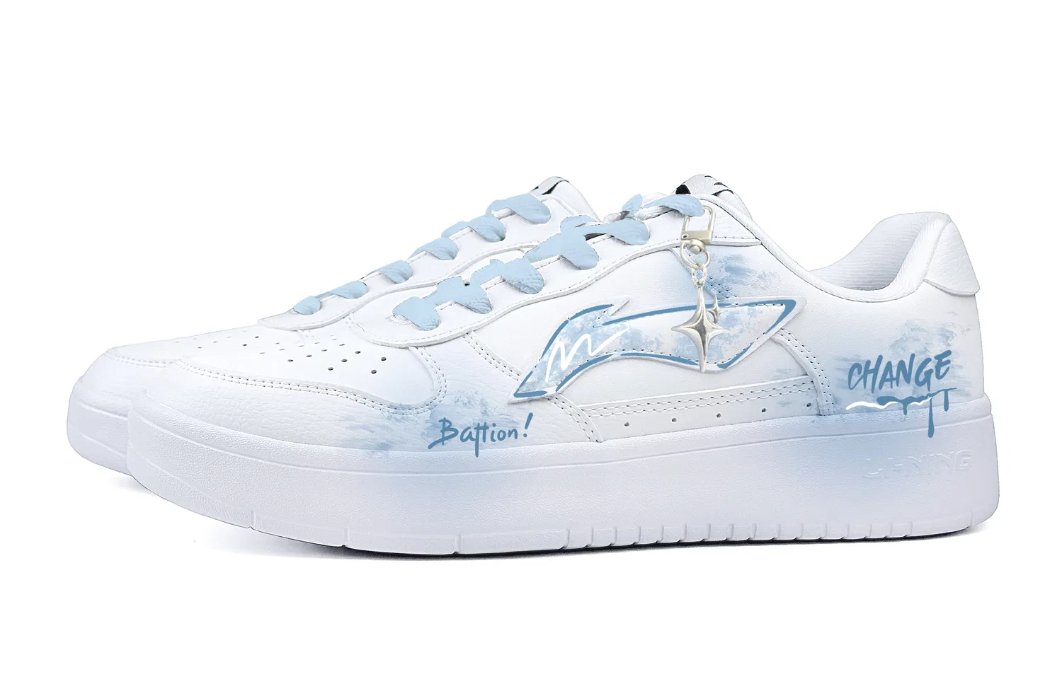 Кроссовки Li-Ning Floating Boat Steam Rose White — фото 4
