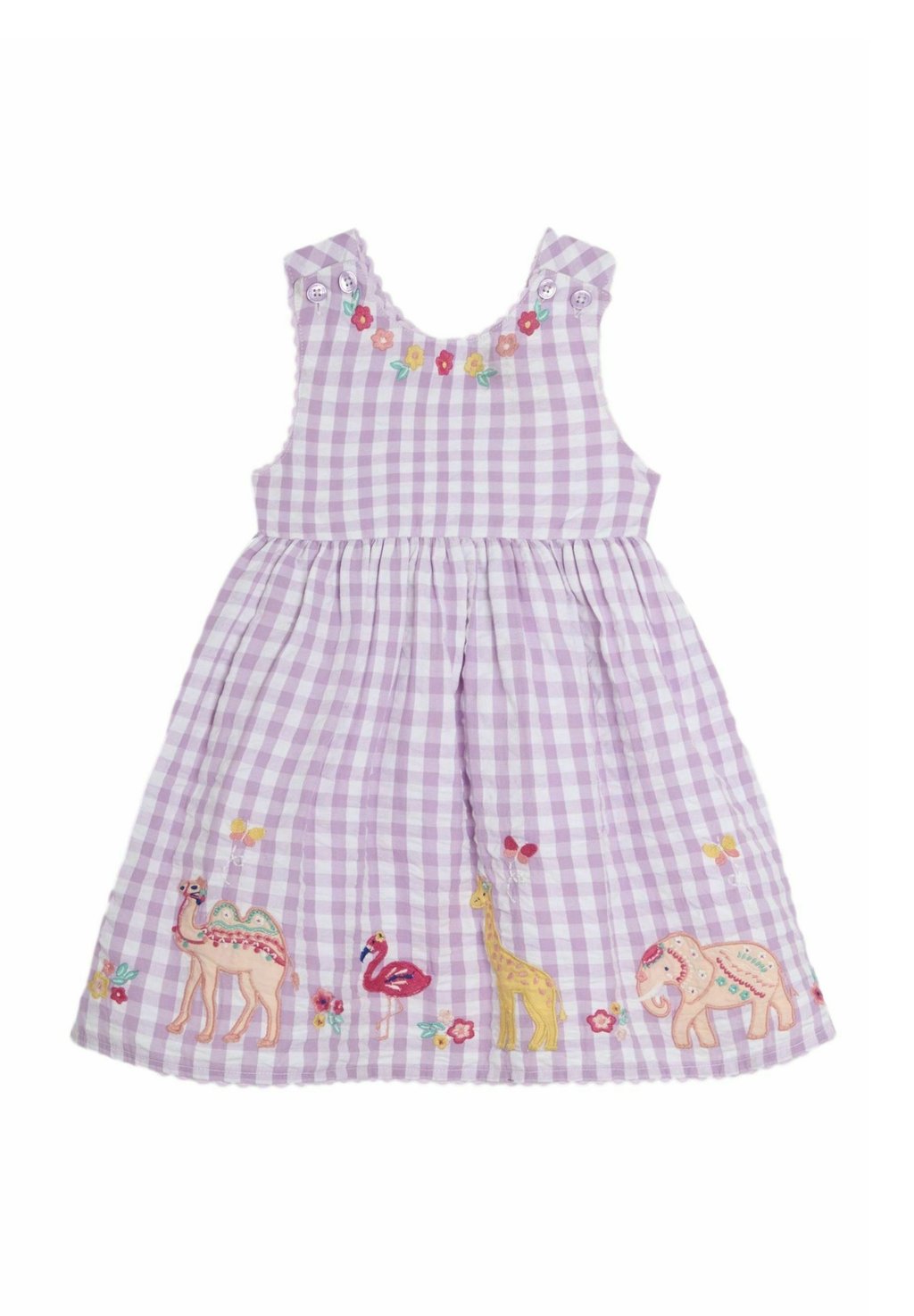 

Повседневное платье REGULAR FIT JoJo Maman Bébé, цвет Lilac Purple Safari Animals