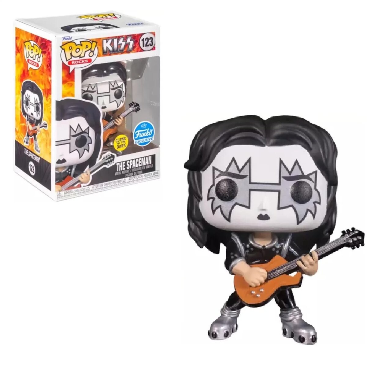 

Funko POP! Rocks: Kiss - Эйс Фрейли Космонавт, светящийся в темноте № 123