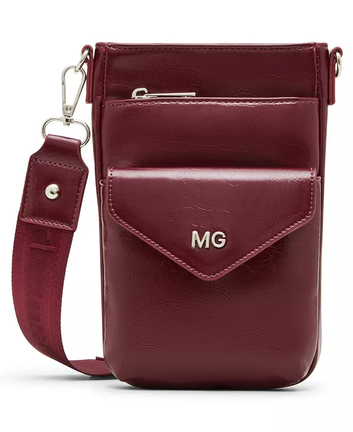 

Магнитный чехол для телефона Inezc Crinkle Crossbody Madden Girl, красный