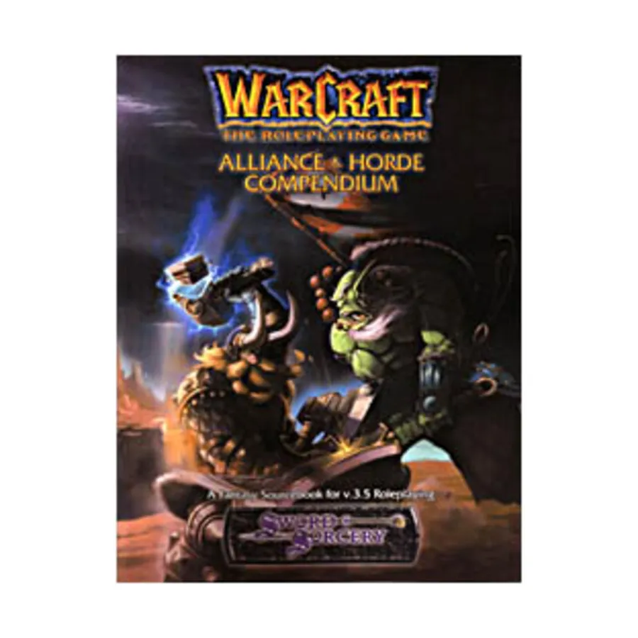 

Alliance & Horde Compendium, WarCraft - Official Dungeons & Dragons Campaign Setting (d20), мягкая обложка