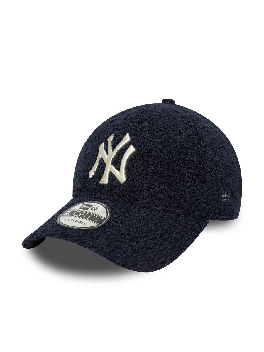 

Спортивная кепка NEW ERA 9FORTY New York Yankees Sherpa Borg, темно-синий