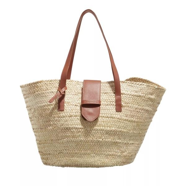 

Шоппер palm basket luxe buckle Espadrij L’Originale, бежевый
