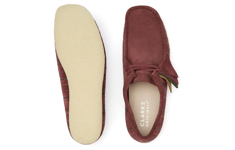 Туфли Originals Wallabee Suede на шнуровке Clarks — фото 3