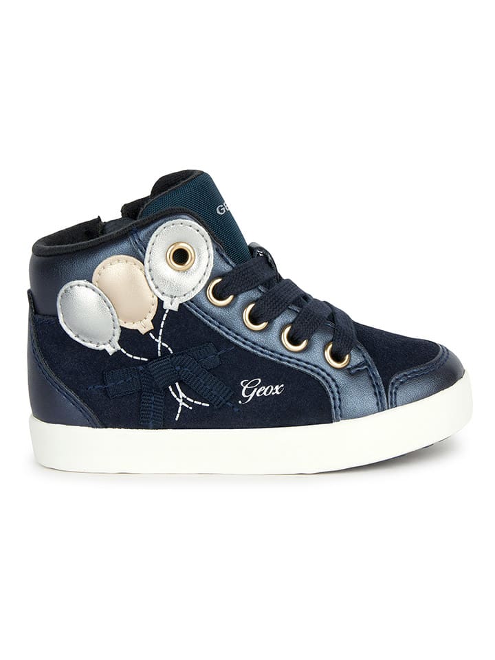 

Высокие кроссовки Geox Sneakers Kilwi, цвет Dunkelblau/Silber