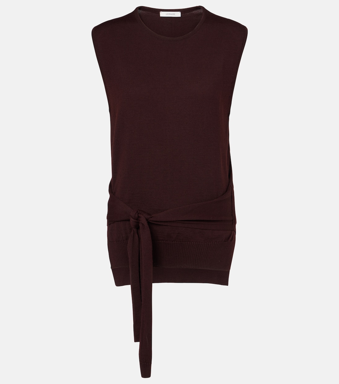 

Топ из смесовой шерсти Lemaire, Plum