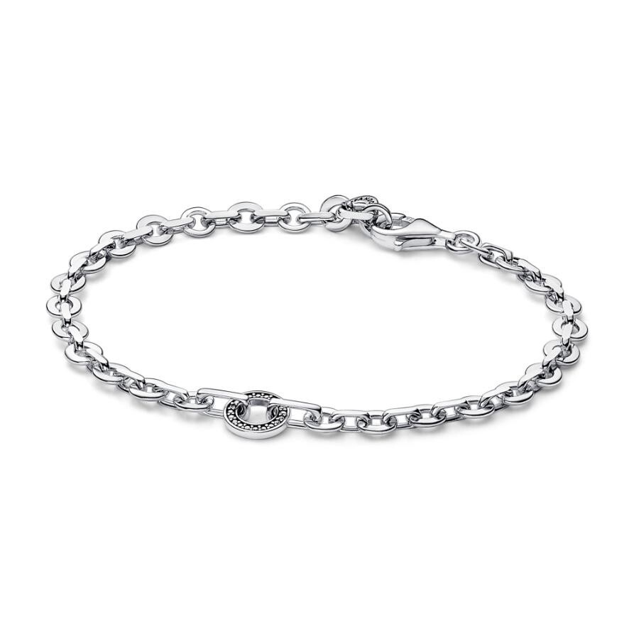 

Браслет Pandora Signature Pavé Bold Chain, стерлинговое серебро