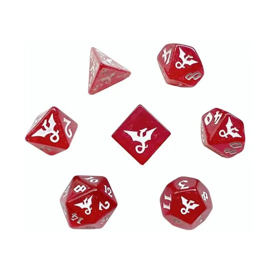 

Набор блесток Poly Set — Sparklefury с белым (7), Dragon Dice (Black Oak)