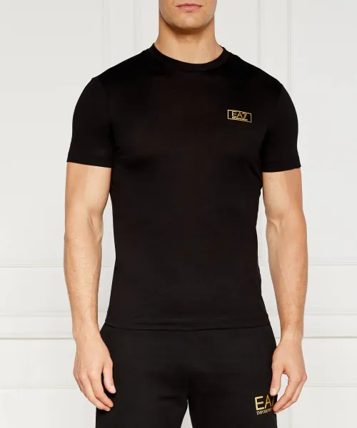 

Футболка Slim fit Ea7, черный