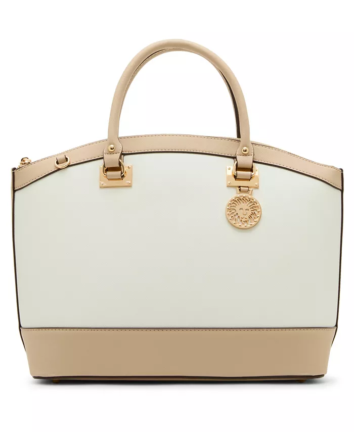 

Сумка-портфель New Recruits Dome Large Anne Klein, коричневый/бежевый