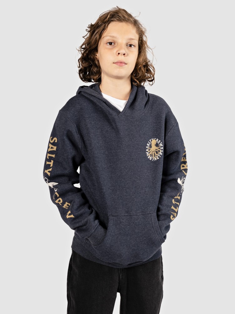

Толстовка Salty Crew Tentacles Kids Hoodie, navy heather