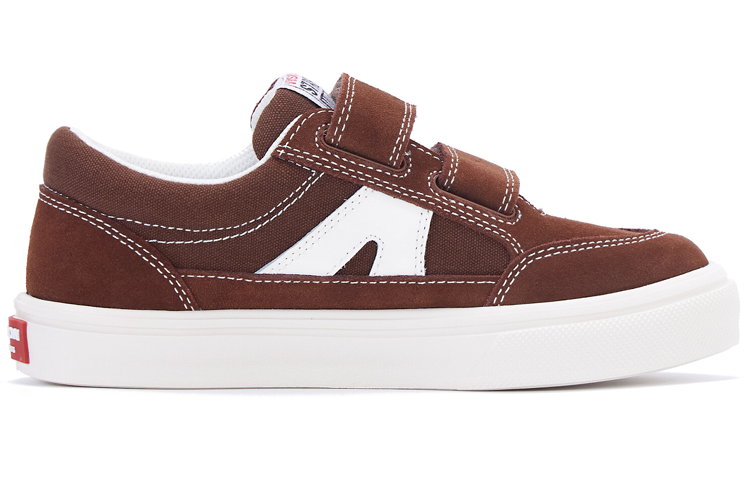Детские парусиновые туфли Stick Light Kids Low-top Brown Vision Street Wear, коричневый — фото 2