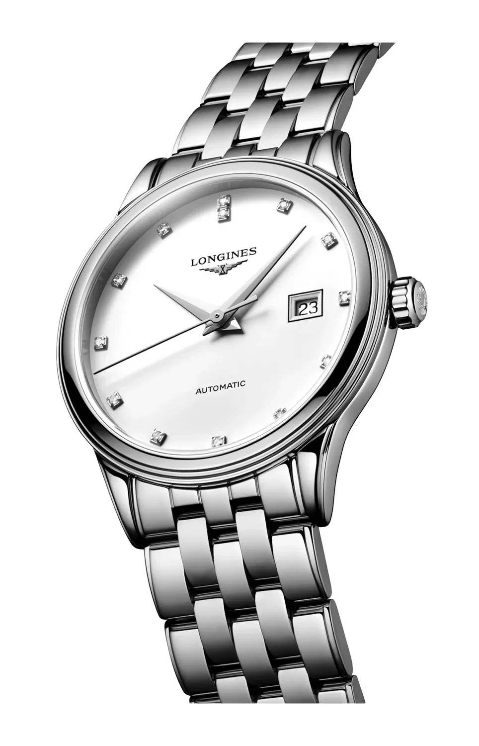 Классическая серия Flagship - L4.374.4.17.6 LONGINES, серебряный — фото 4