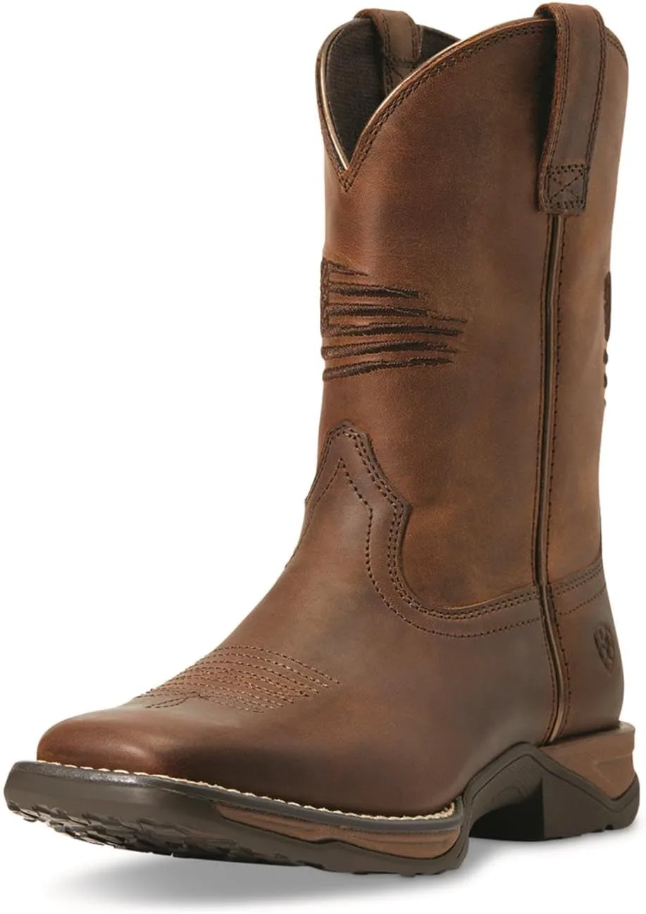 Западные ботинки Ariat Anthem Patriot, коричневый — фото 3