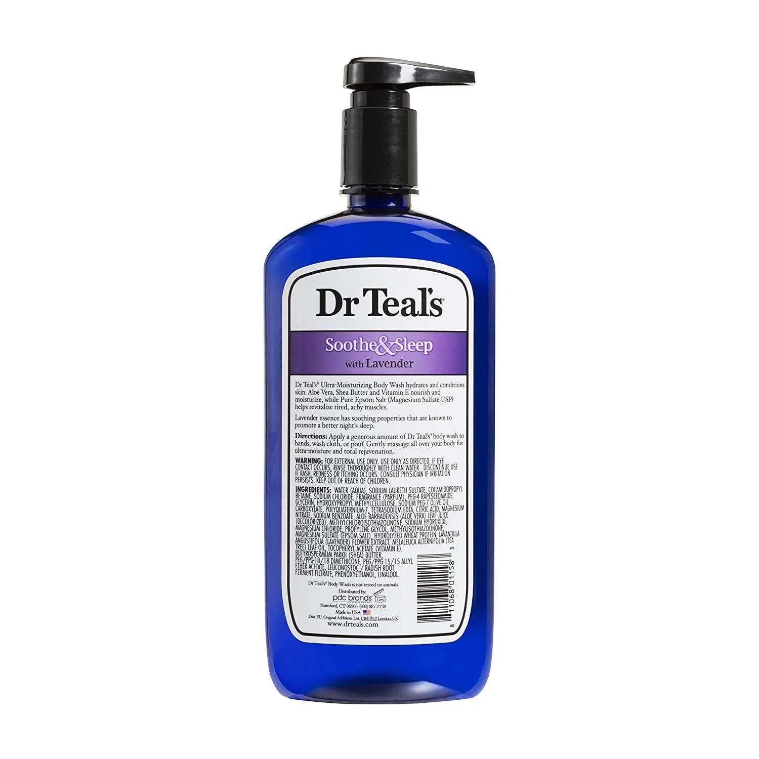Ультраувлажняющий гель для душа Dr. Teal's Soothe & Sleep с лавандой, 2 x 710 мл Dr Teal'S — фото 3