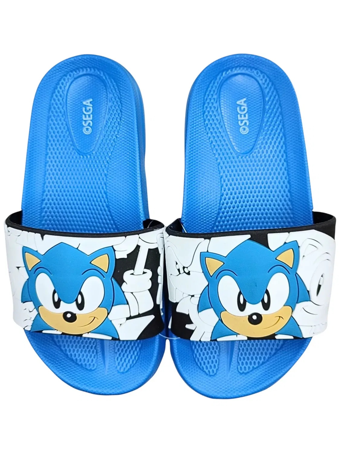 Тапочки банные Sonic the Hedgehog, синий — фото 4