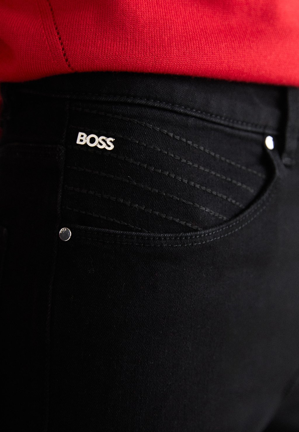 

Джинсы Bootcut ROSA BOSS, черный