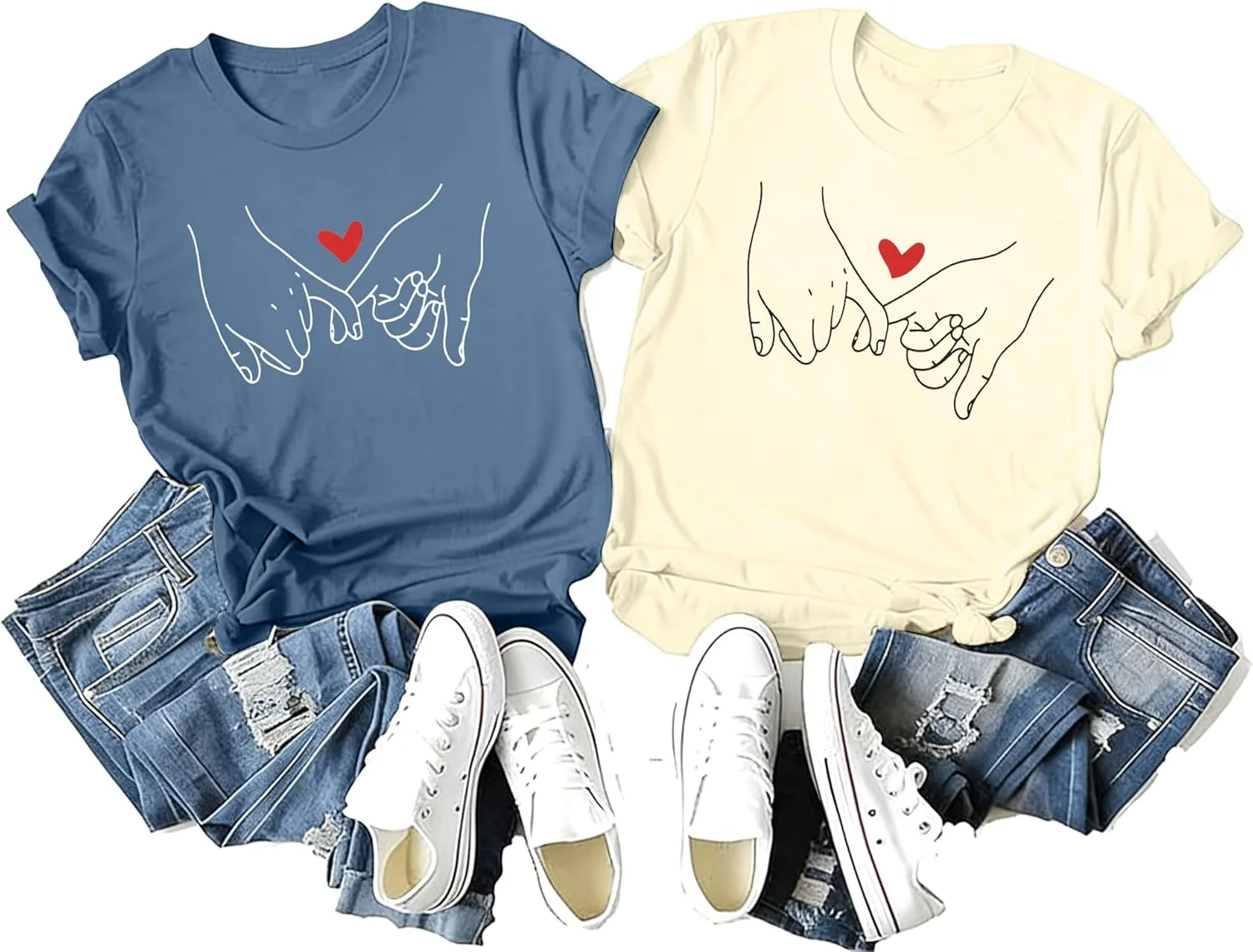 

Футболка с принтом "His Queen Her King" для пары MYHALF