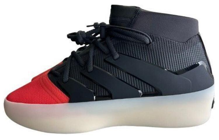 

Кроссовки Adidas Fear Of God Athletics I Basketball Indiana Carbon, черный/красный