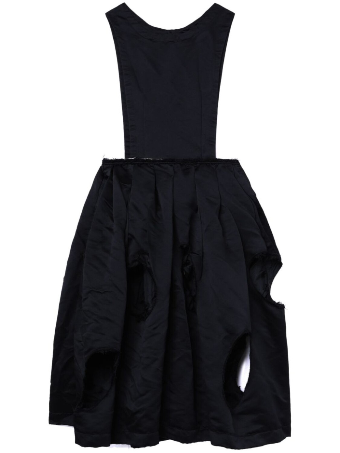 

Black Comme Des Garçons платье миди без рукавов, черный