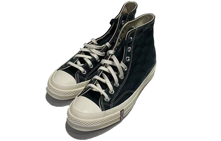 Кеды Chuck 70 Kith X Converse High 'Black Monogram' — фото 3