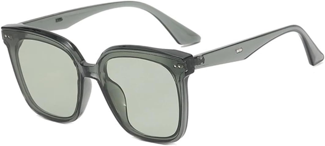 

Солнцезащитные очки с защитой UV400 | Большая оправа с заклепками и цветными линзами | Для женщин и мужчин | Для занятий спортом на открытом воздухе и вождения DSVIGF, Green Green