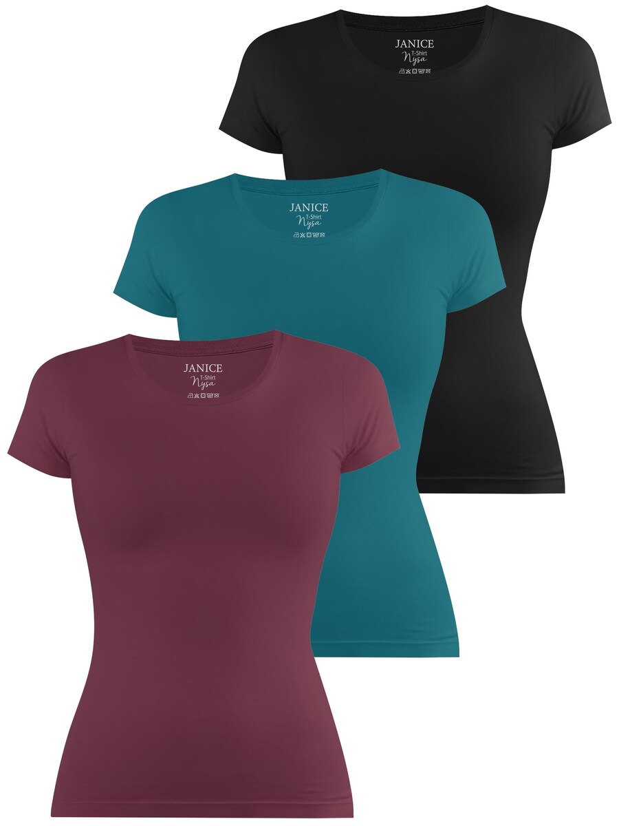 

Футболка Janice Shirt Nysa, разноцветный