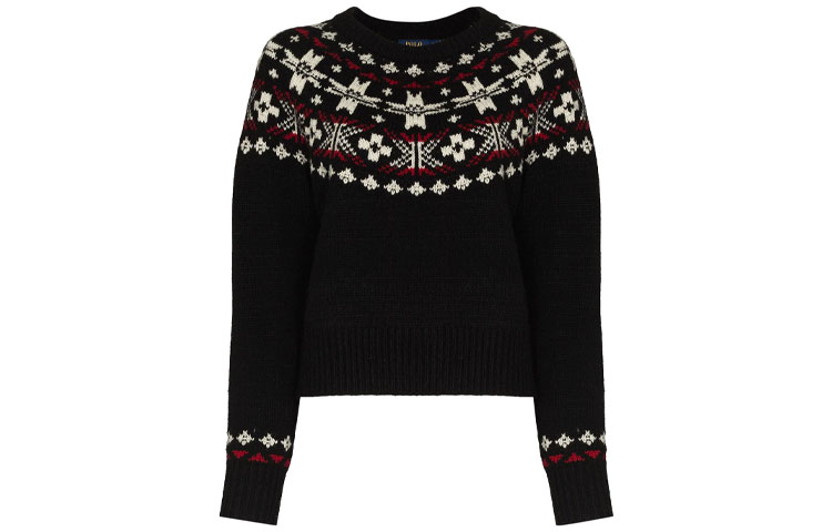 

Polo Ralph Lauren Женский черный свитер FW21
