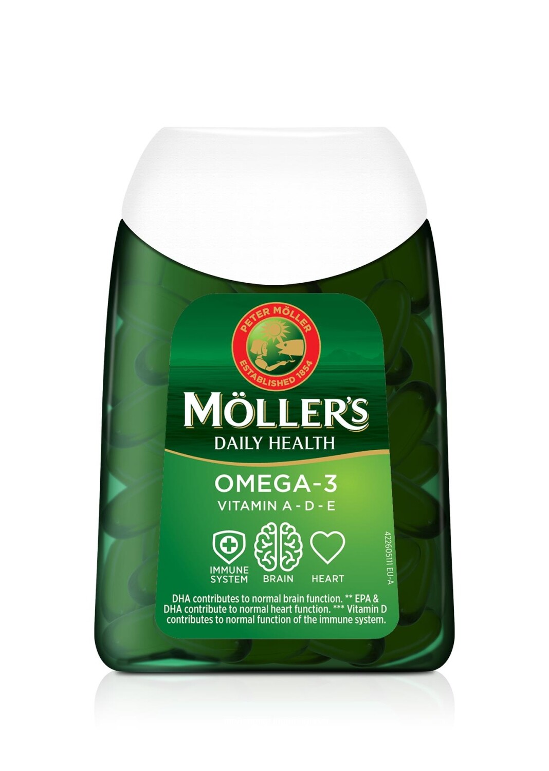 

Мёллерс Омега 3 30 капсул MÖLLER'S