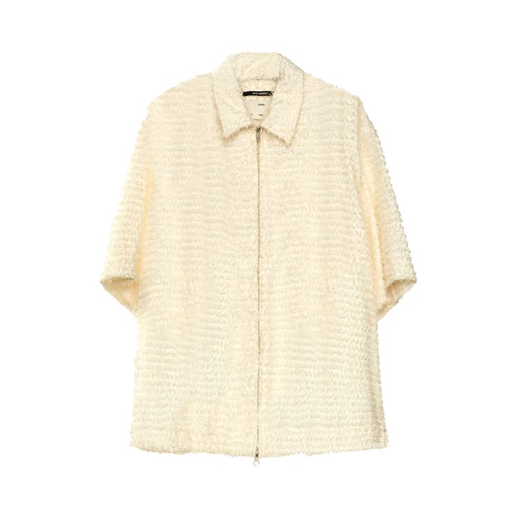 

Рубашка Song for the Mute Zip-Up Box Shirt White, белый