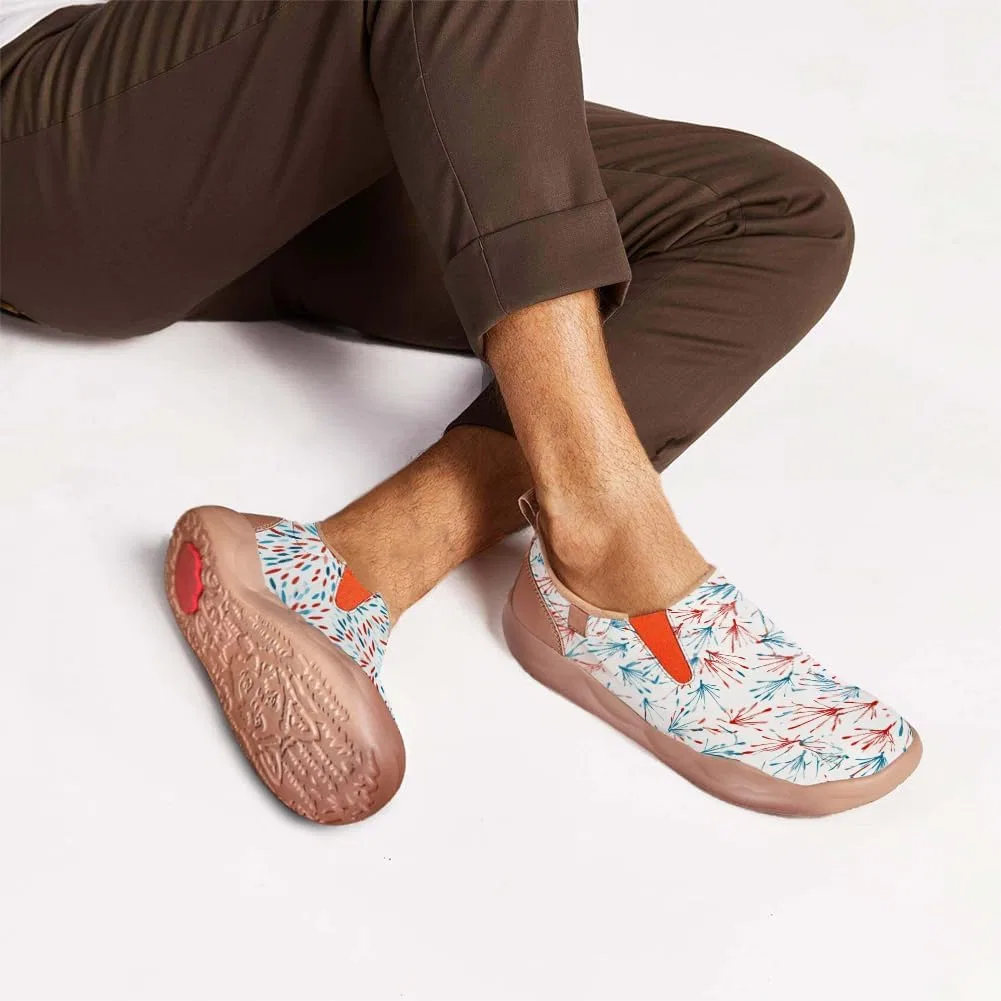 Кроссовки повседневные Art Loafers, голубой с красным Solepulse — фото 2