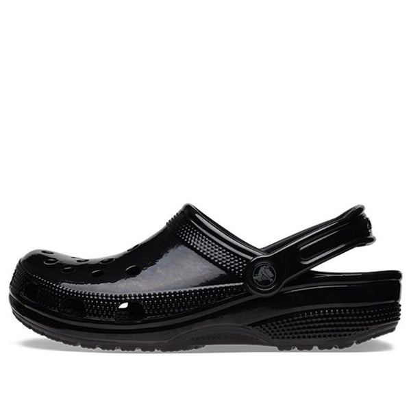 

Сандалии classic high shine clog 'black' Crocs, черный