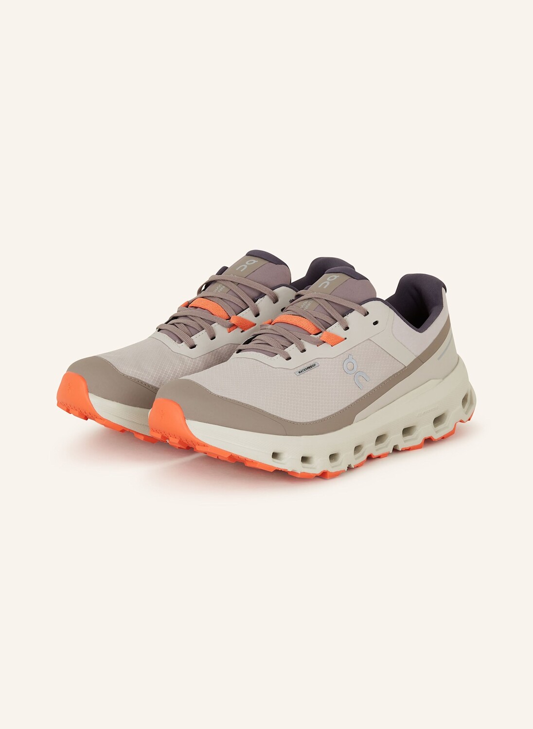 

Кроссовки для бега по пересеченной местности cloudvista 2 waterproof On, цвет ROSÉ/TAUPE/ALTROSA