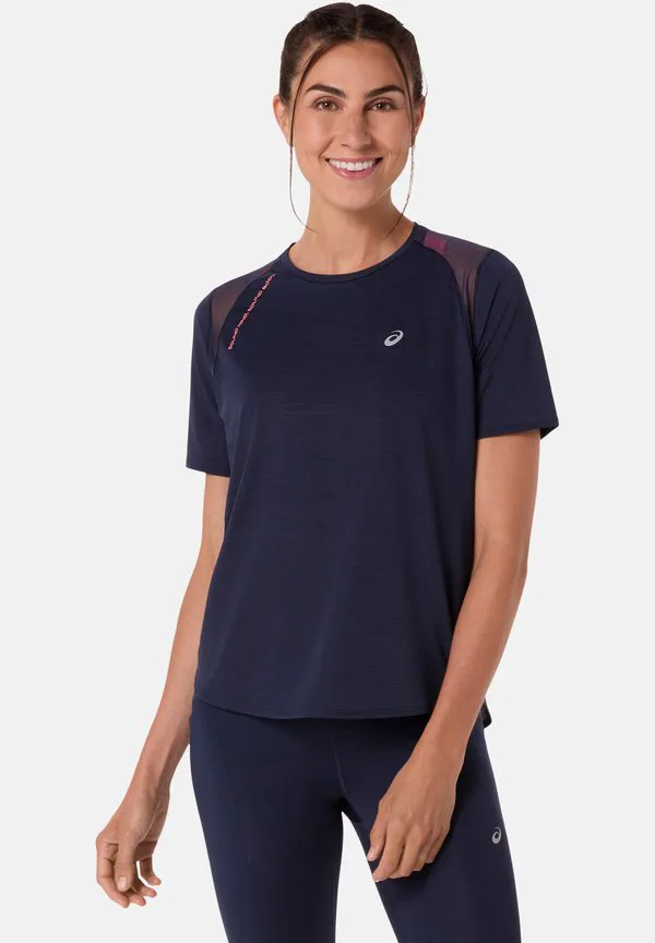 

Спортивная футболка road ss Asics, Midnight, Синий, Спортивная футболка road ss Asics, Midnight