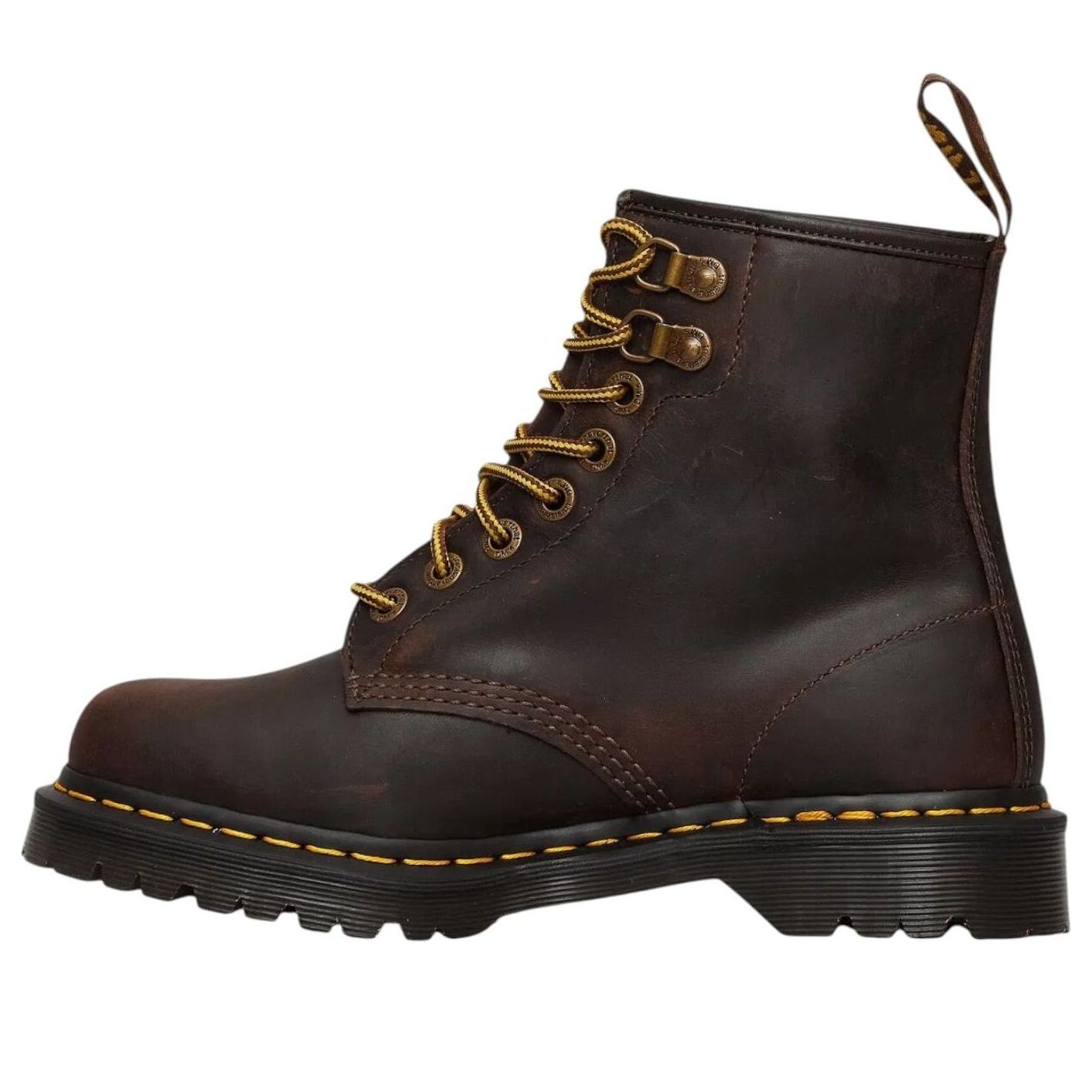 

Ботинки Dr. Martens x Thisisneverthat 1460 из кожи, цвет «Черно-коричневый»