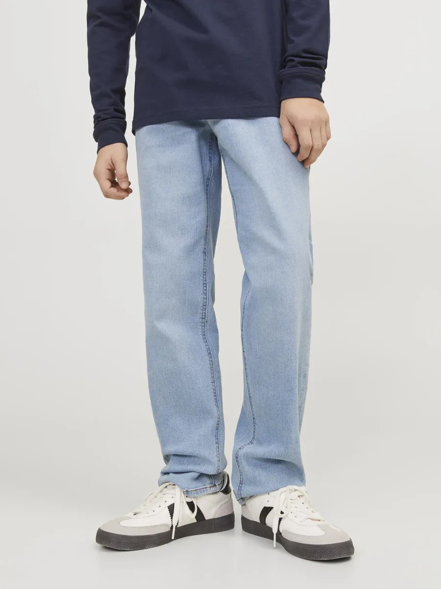 

Джинсы стандартного кроя для подростков Jack & Jones "JJICLARK JJORIG STRETCH SQ 702 NOOS JNR" Jack & Jones Junior, синий