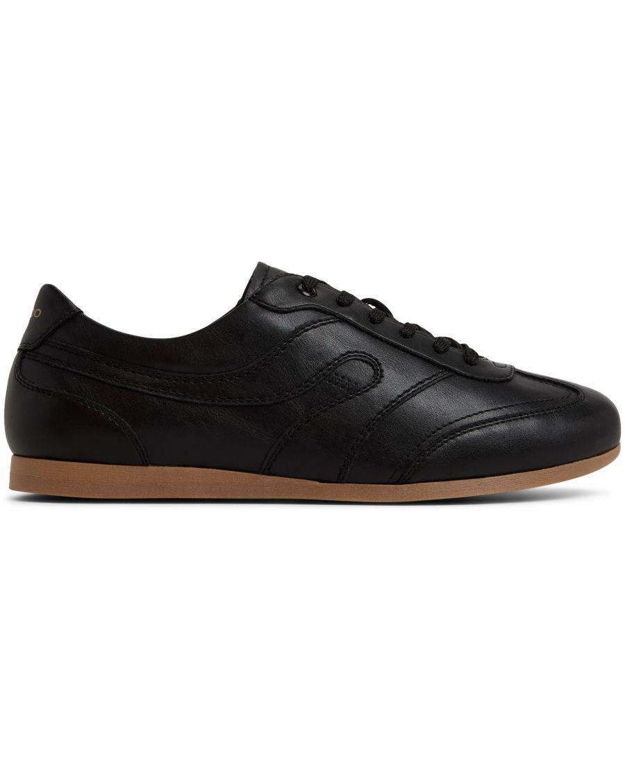 Мужские кроссовки Aris на шнуровке ALDO, Smooth black — фото 2