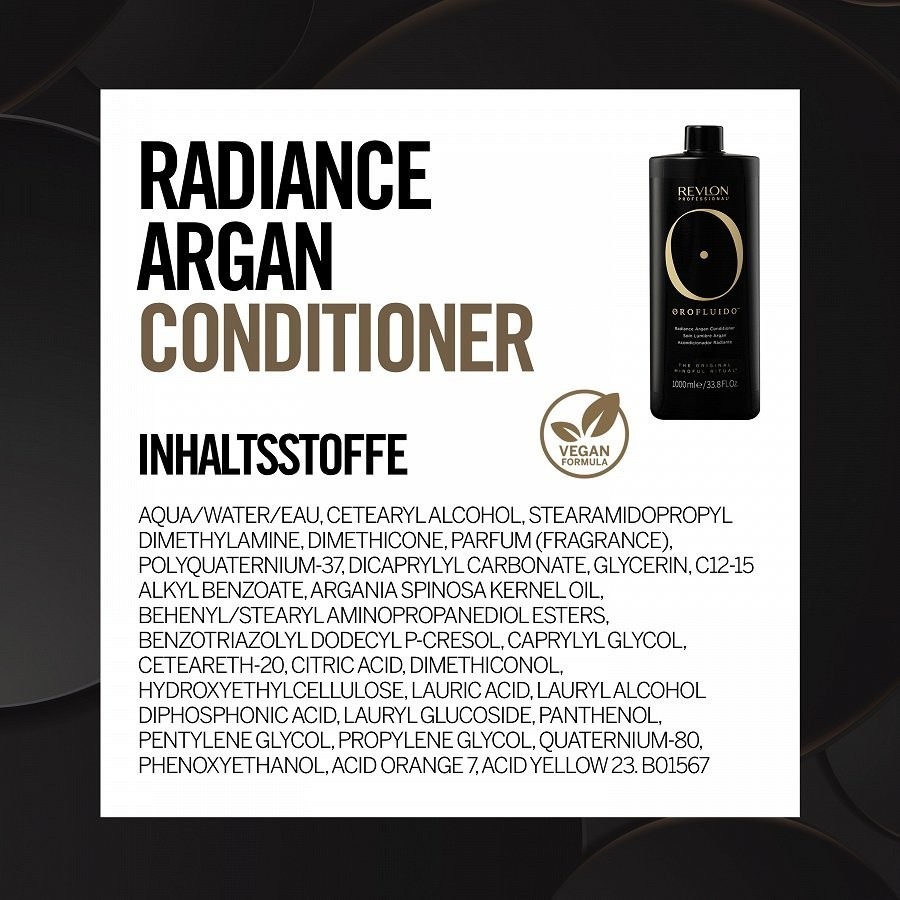 Кондиционер для волос orofluido Revlon Professional, объем 1000 мл — фото 3