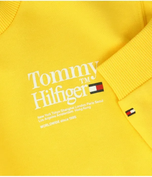 Толстовка regular fit Tommy Hilfiger, желтый — фото 3