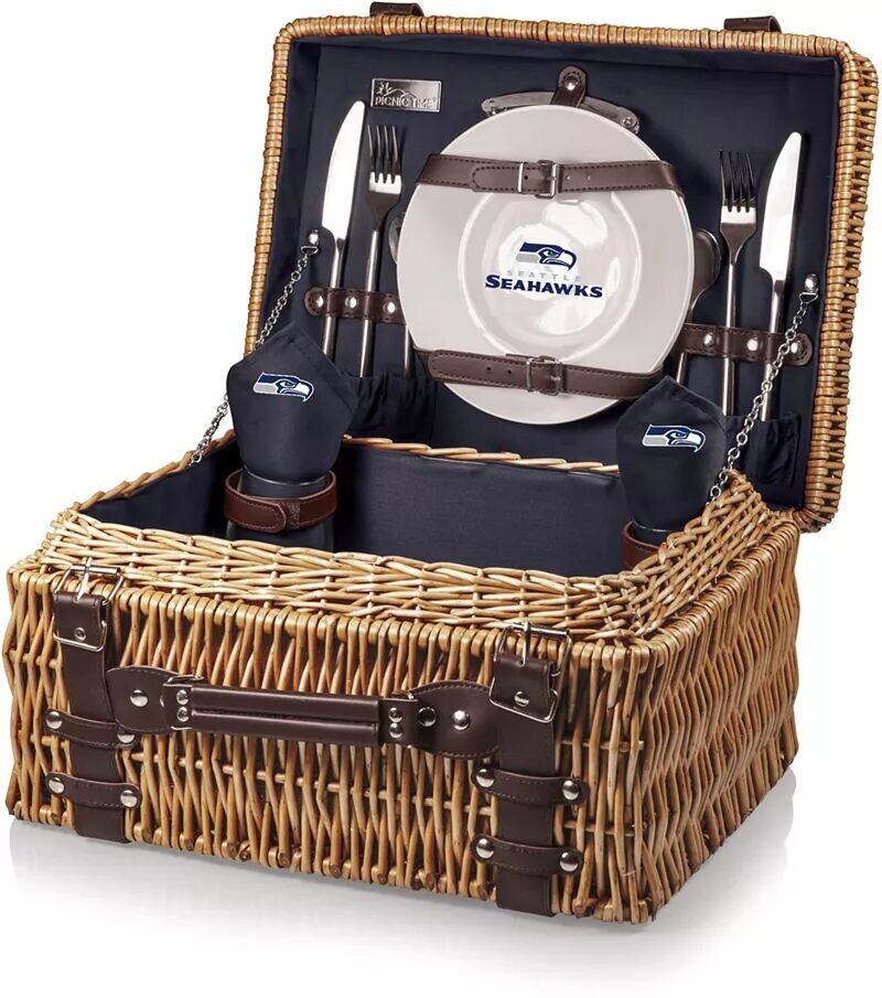 

Picnic Time Сиэтла Сихокс Корзина для пикника