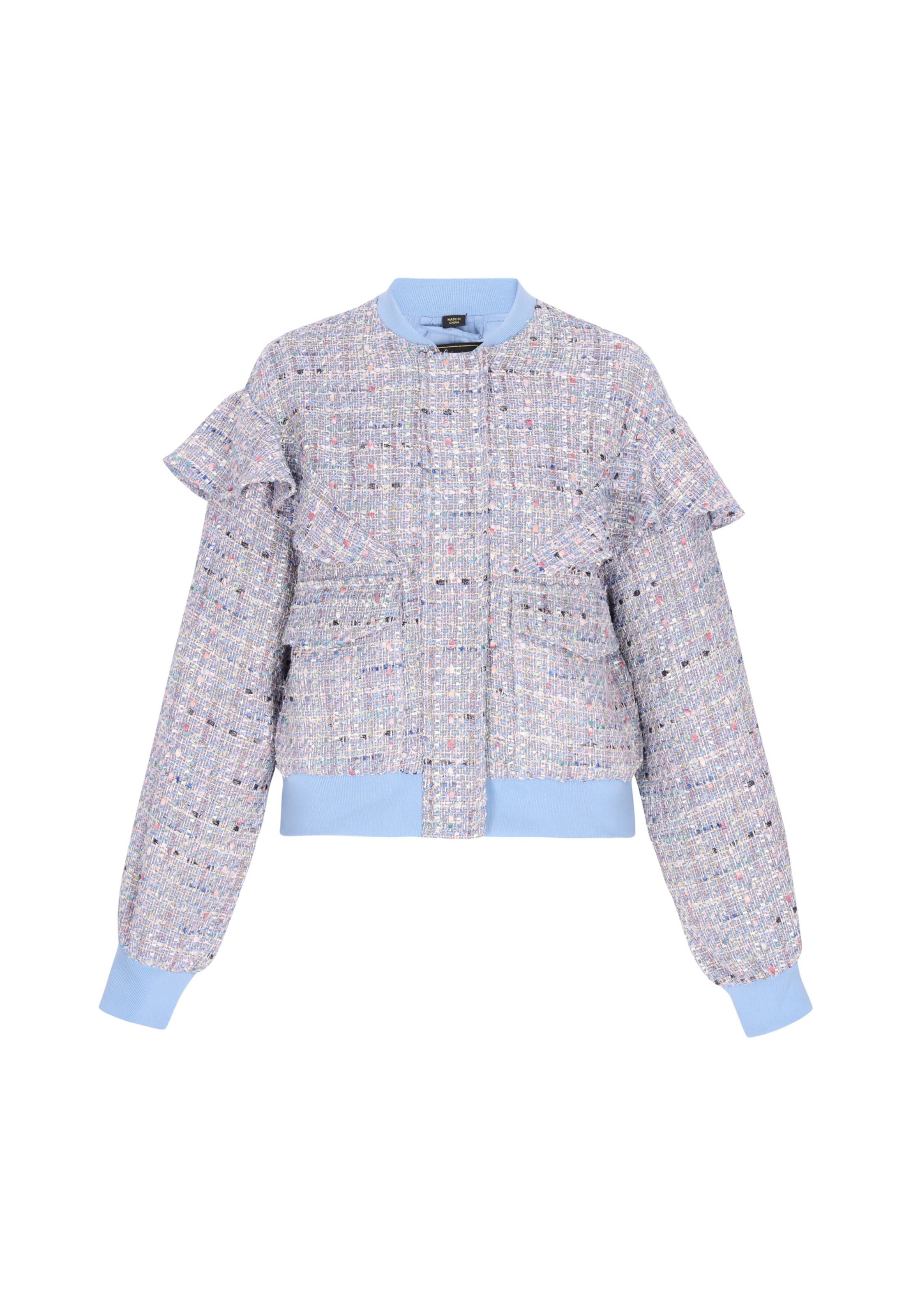 

Faina Куртка для межсезонья в светло-голубом цвете