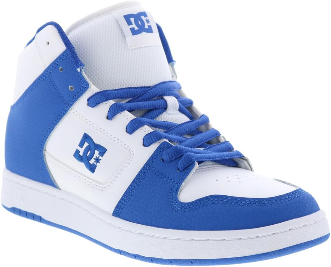 

Мужские кроссовки DC Shoes Manteca 4 Hi высокие для скейтборда, белый/синий