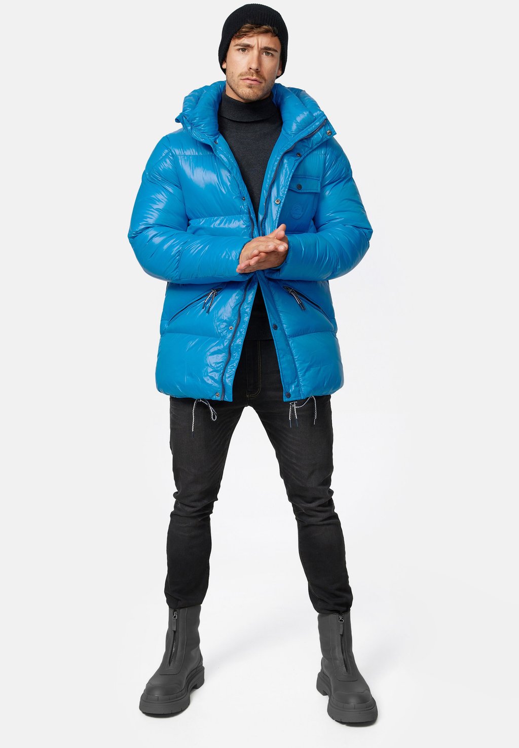 

Зимнее пальто LOCAL INDICODE JEANS, светло-голубой