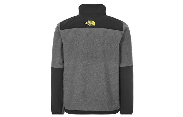 Флисовая одежда унисекс THE NORTH FACE, серый и желтый — фото 3