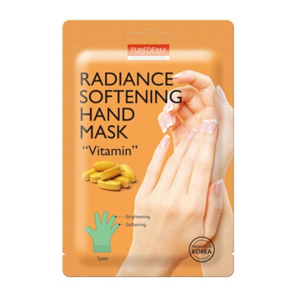 

Маска для рук Purederm Radiance Softning с витаминами, осветляющая и смягчающая New1