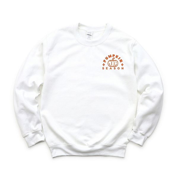 

Свитшот с вышивкой в виде тыквы Simply Sage Market, White