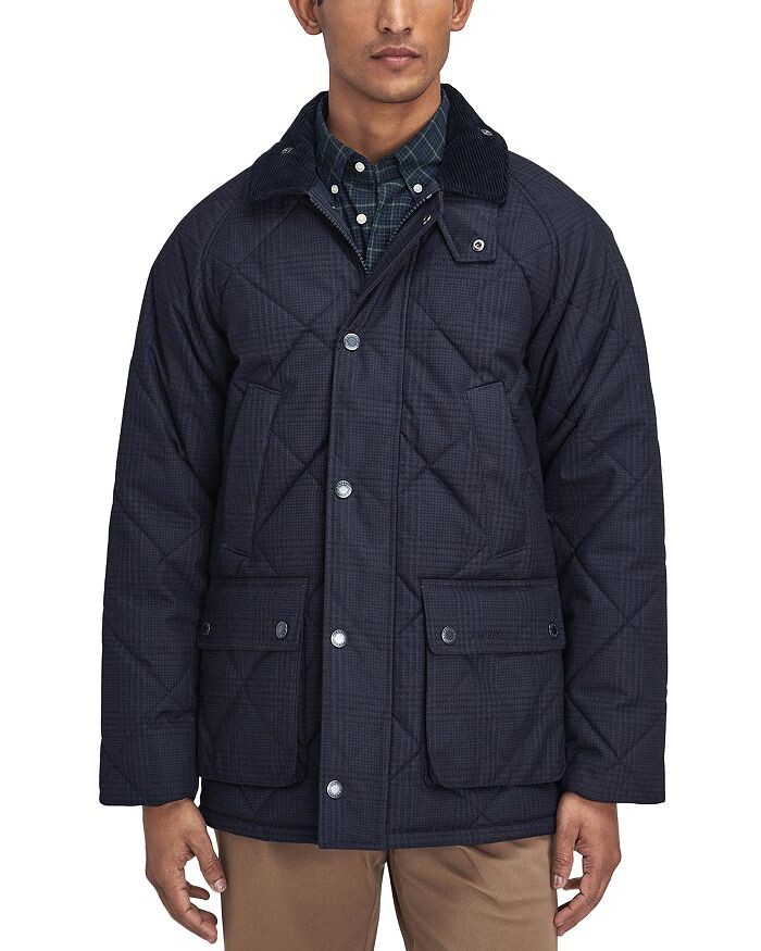 

Стеганая куртка Barbour Winter Bedale, синий