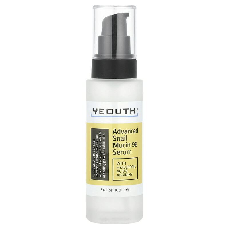 

YEOUTH, Advanced Snail Mucin 96 Serum, 100 мл (3,4 жидк. Унции)
