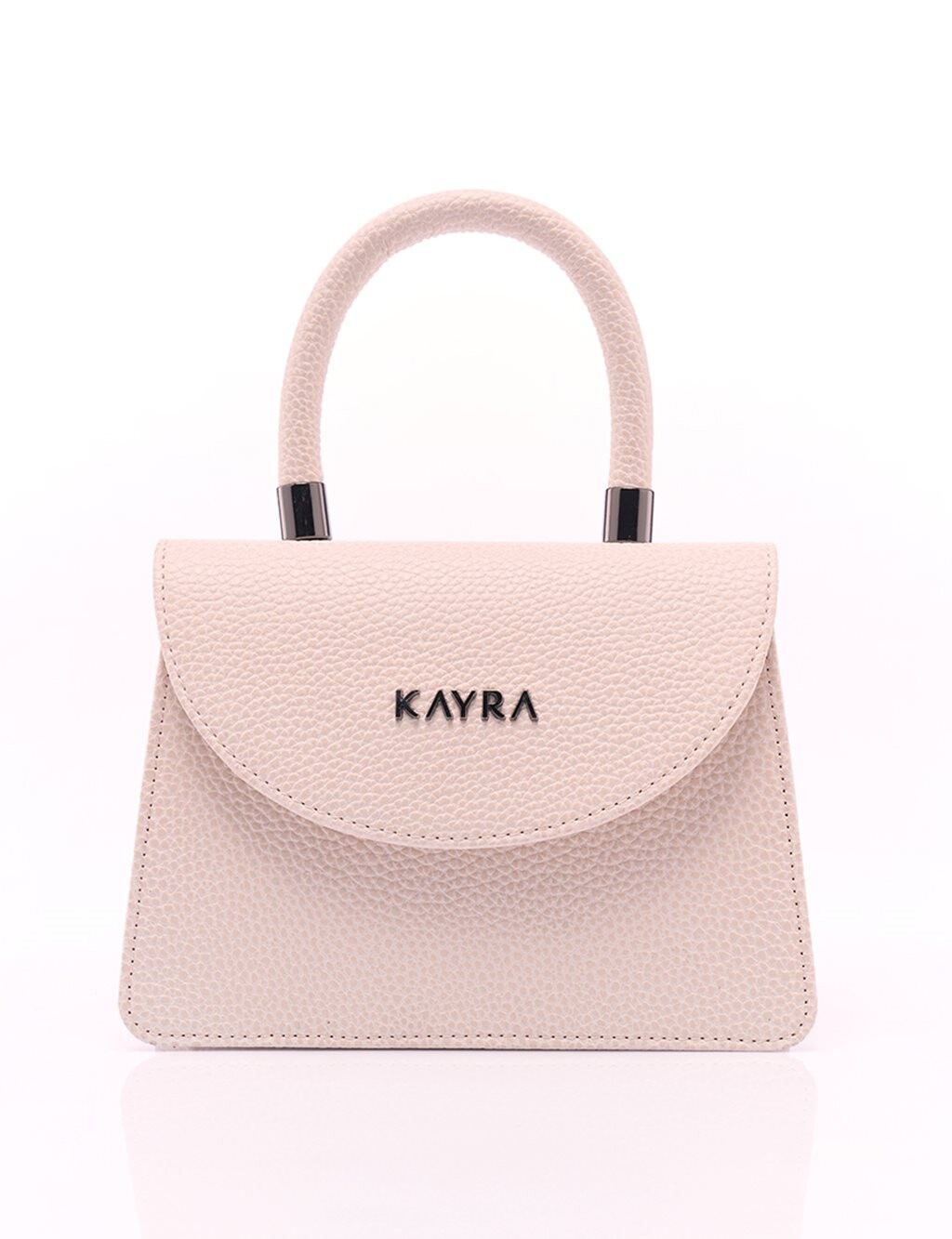 

Сумка-чехол из искусственной кожи кремового цвета Kayra