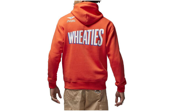 Толстовка Air Jordan Flight MVP Hoodie 'Rush Orange', оранжевый — фото 2
